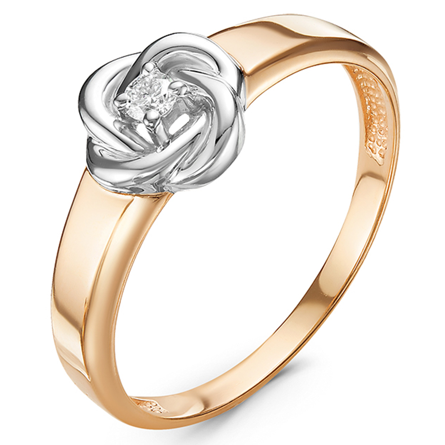 Кольцо, золото, бриллиант, БР111235